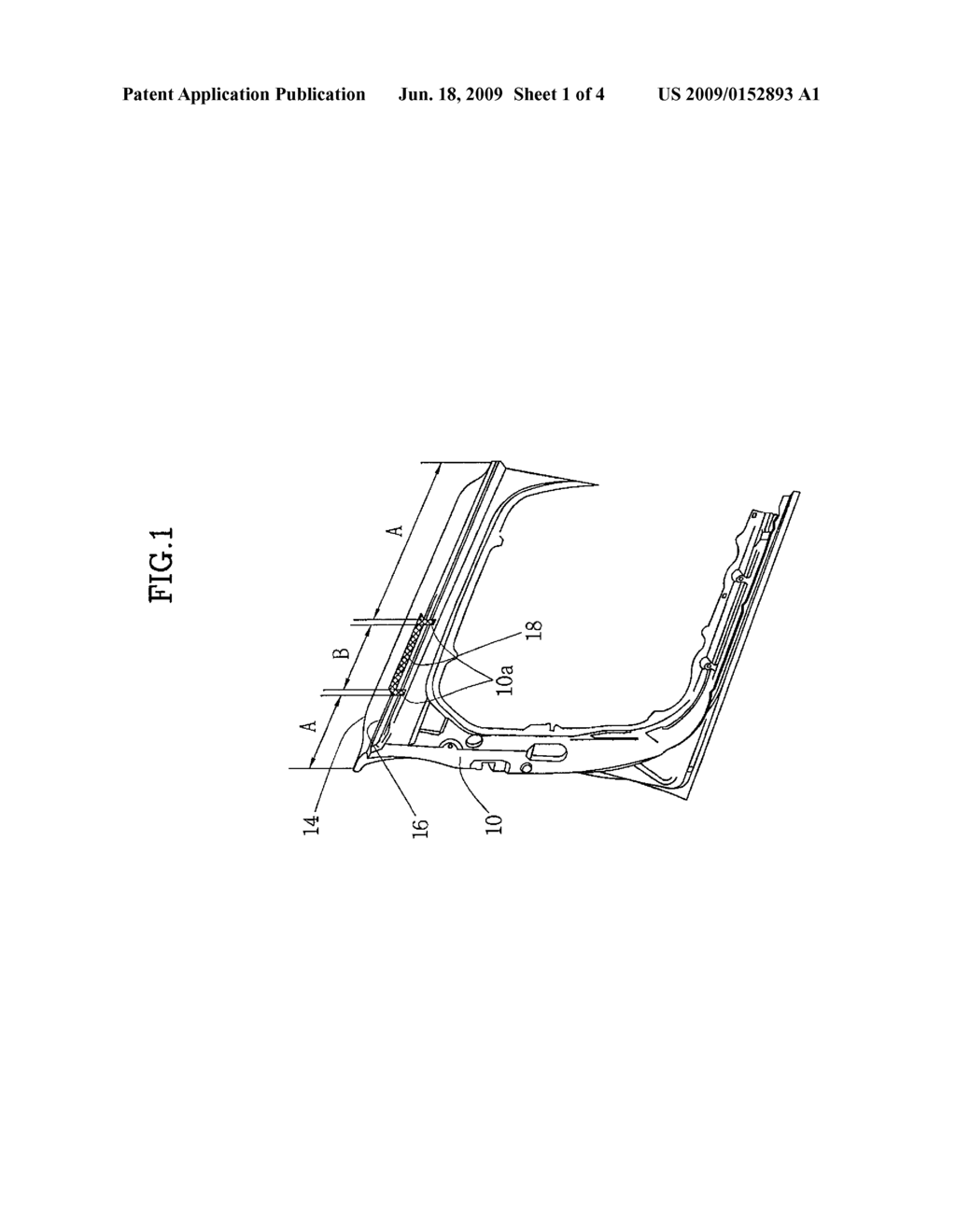 REINFORCEMENT STRUCTURE FOR UPPER PORTION OF VEHICLE DOOR - diagram, schematic, and image 02
