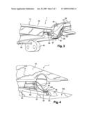 Swinging and sliding sunroof device for motor vehicles diagram and image