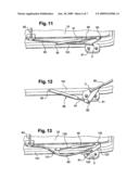 Swinging and sliding sunroof device for motor vehicles diagram and image