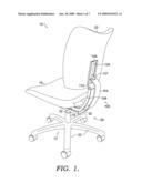 TILT MECHANISM FOR A CHAIR diagram and image