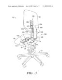 TILT MECHANISM FOR A CHAIR diagram and image