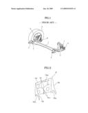 SPINDLE BRACKET OF TORSION BEAM AXLE diagram and image