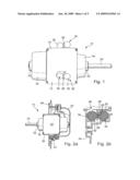 DECOUPLING DEVICE AND METHOD FOR THE PRODUCTION OF AN ELECTRIC MOTOR diagram and image