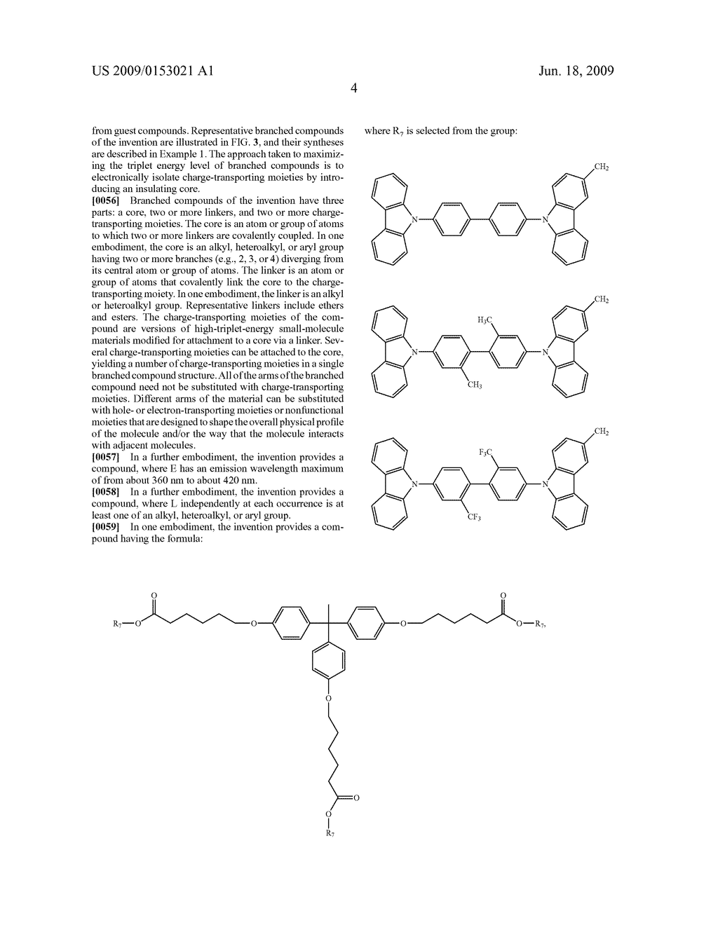 LARGE-BANDGAP HOST MATERIALS FOR PHOSPHORESCENT EMITTERS - diagram, schematic, and image 30