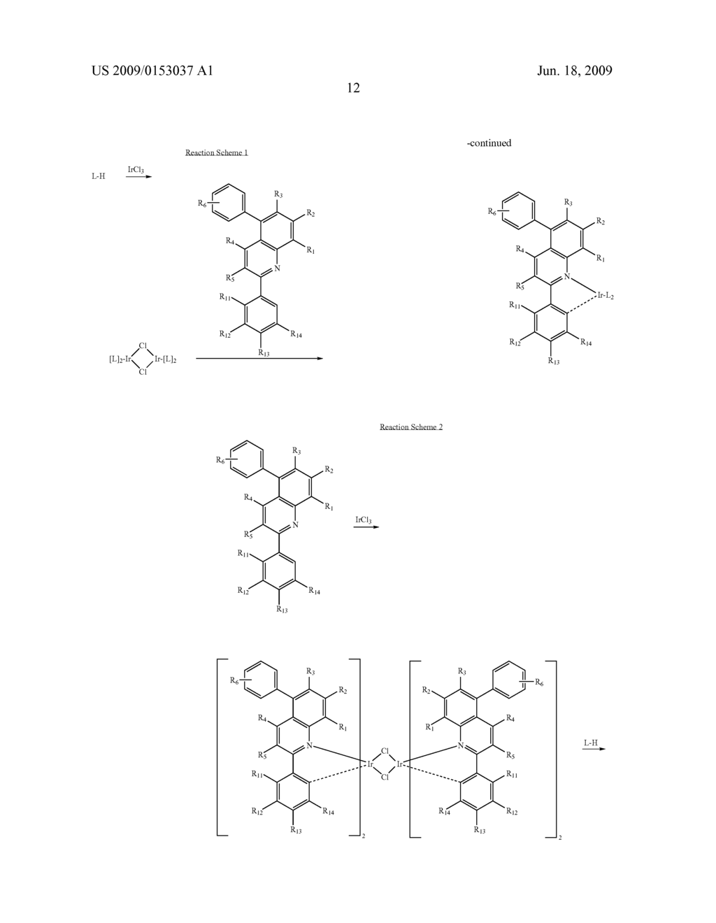 Novel red electroluminescent compounds and organic electroluminescent device using the same - diagram, schematic, and image 14