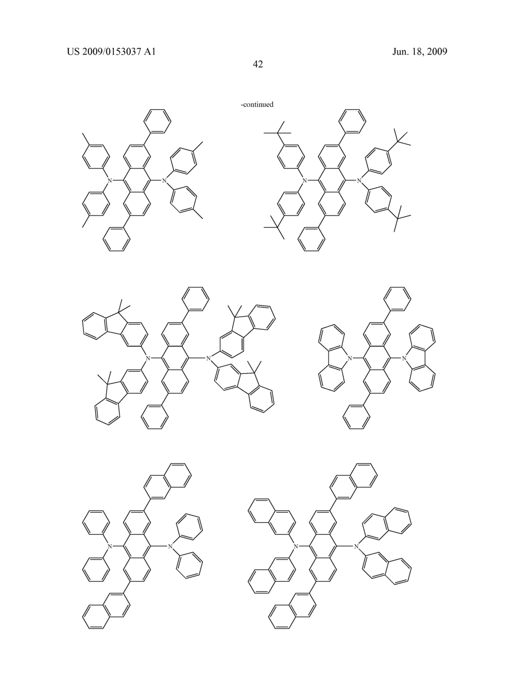 Novel red electroluminescent compounds and organic electroluminescent device using the same - diagram, schematic, and image 44