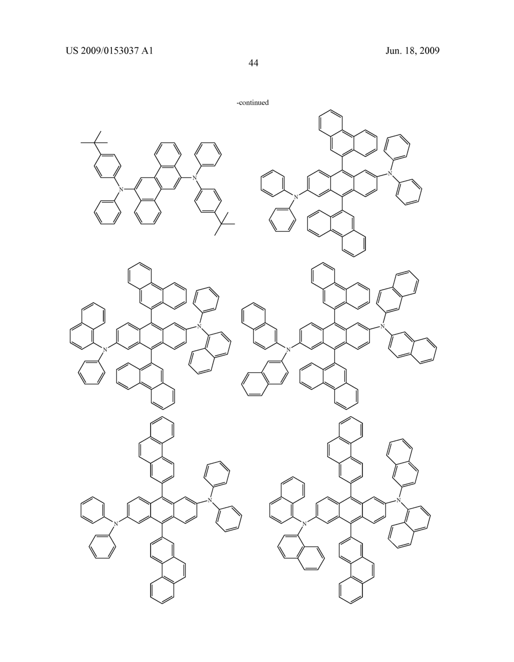 Novel red electroluminescent compounds and organic electroluminescent device using the same - diagram, schematic, and image 46