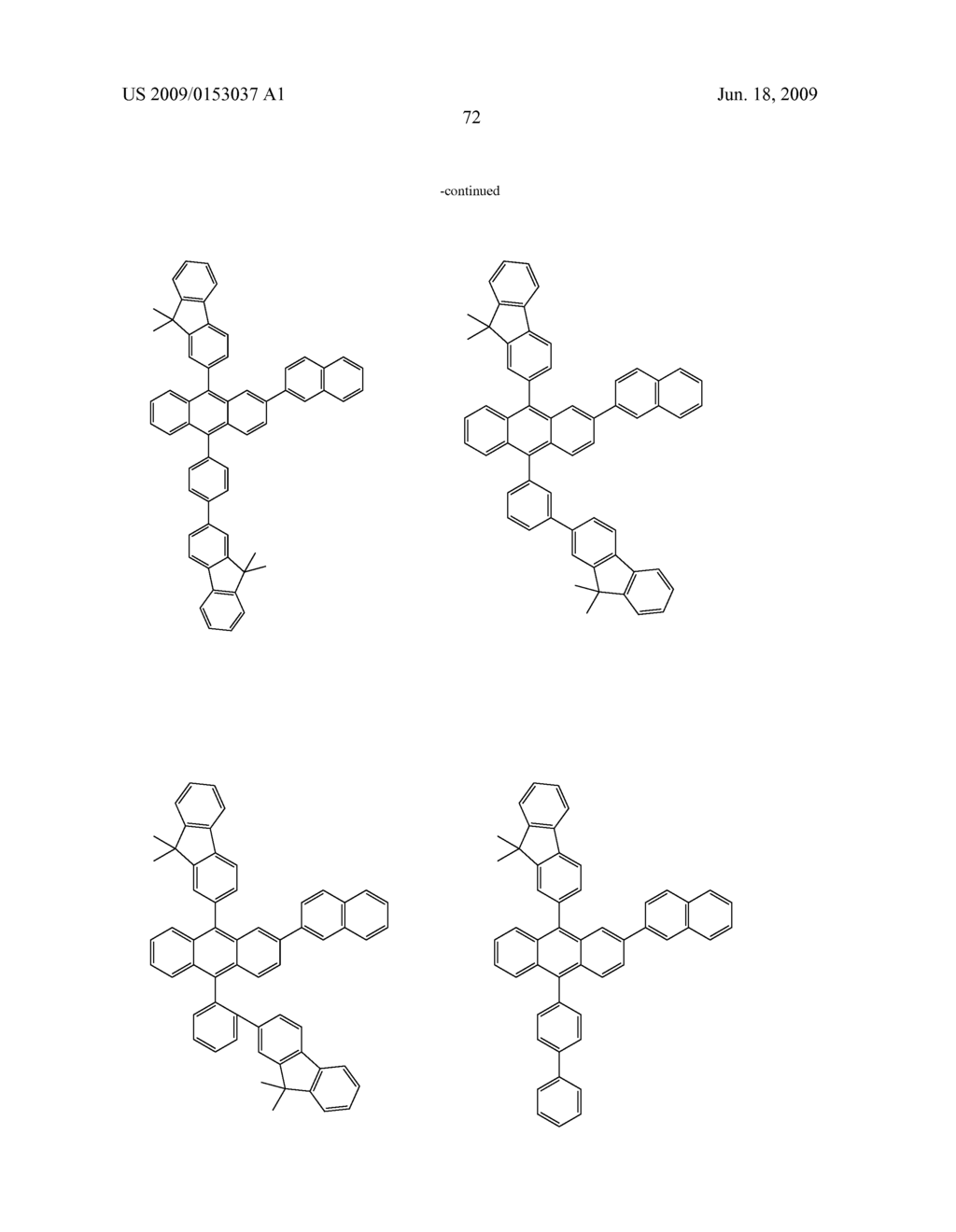 Novel red electroluminescent compounds and organic electroluminescent device using the same - diagram, schematic, and image 74