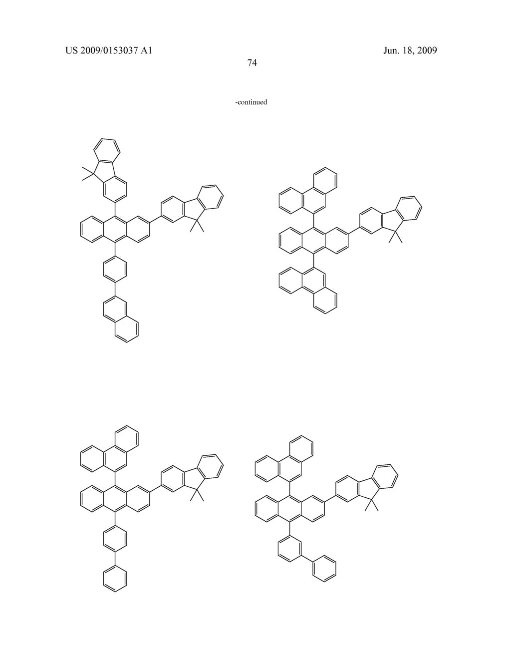 Novel red electroluminescent compounds and organic electroluminescent device using the same - diagram, schematic, and image 76