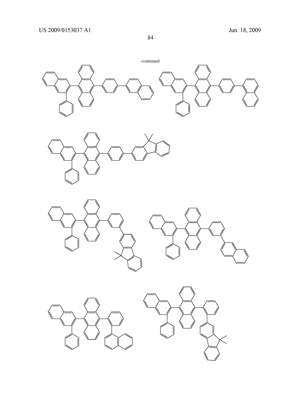 Novel red electroluminescent compounds and organic electroluminescent device using the same - diagram, schematic, and image 86