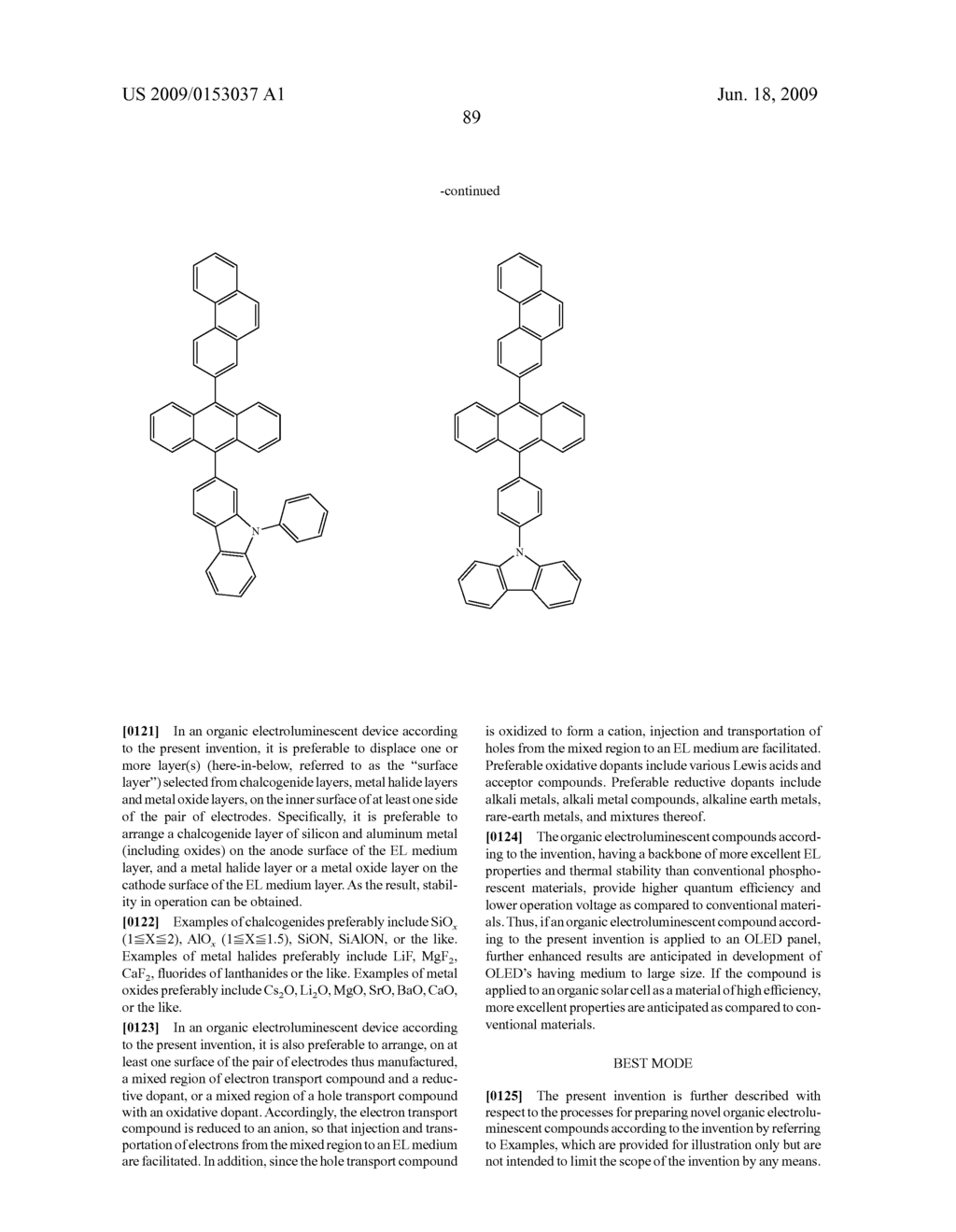 Novel red electroluminescent compounds and organic electroluminescent device using the same - diagram, schematic, and image 91