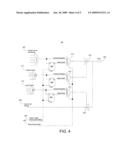 Integrated circuit device core power down independent of peripheral device operation diagram and image