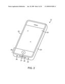 HANDHELD ELECTRONIC DEVICES WITH REMOTE CONTROL FUNCTIONALITY AND GESTURE RECOGNITION diagram and image