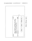 Method of transmitting key code of hot key from number pad diagram and image