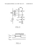 Picture element structure of current programming method type active matrix organic emitting diode display and driving method of data line diagram and image