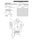 Computer mouse glove diagram and image