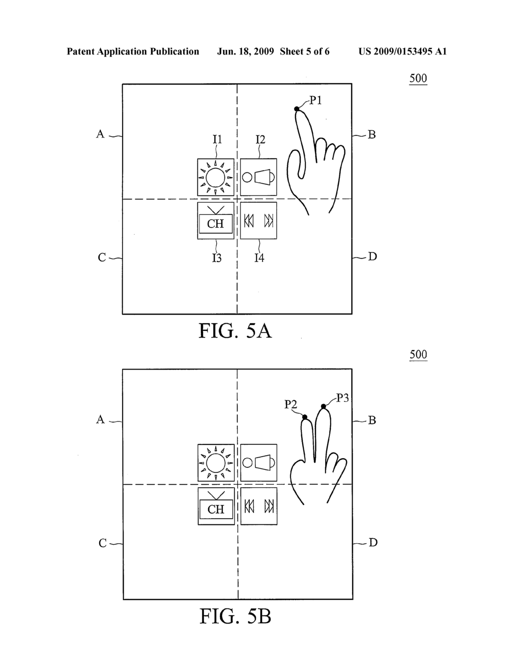 INPUT METHOD FOR USE IN AN ELECTRONIC DEVICE HAVING A TOUCH-SENSITIVE SCREEN - diagram, schematic, and image 06