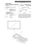 USER INTERFACE DEVICE AND INPUT ELEMENT diagram and image