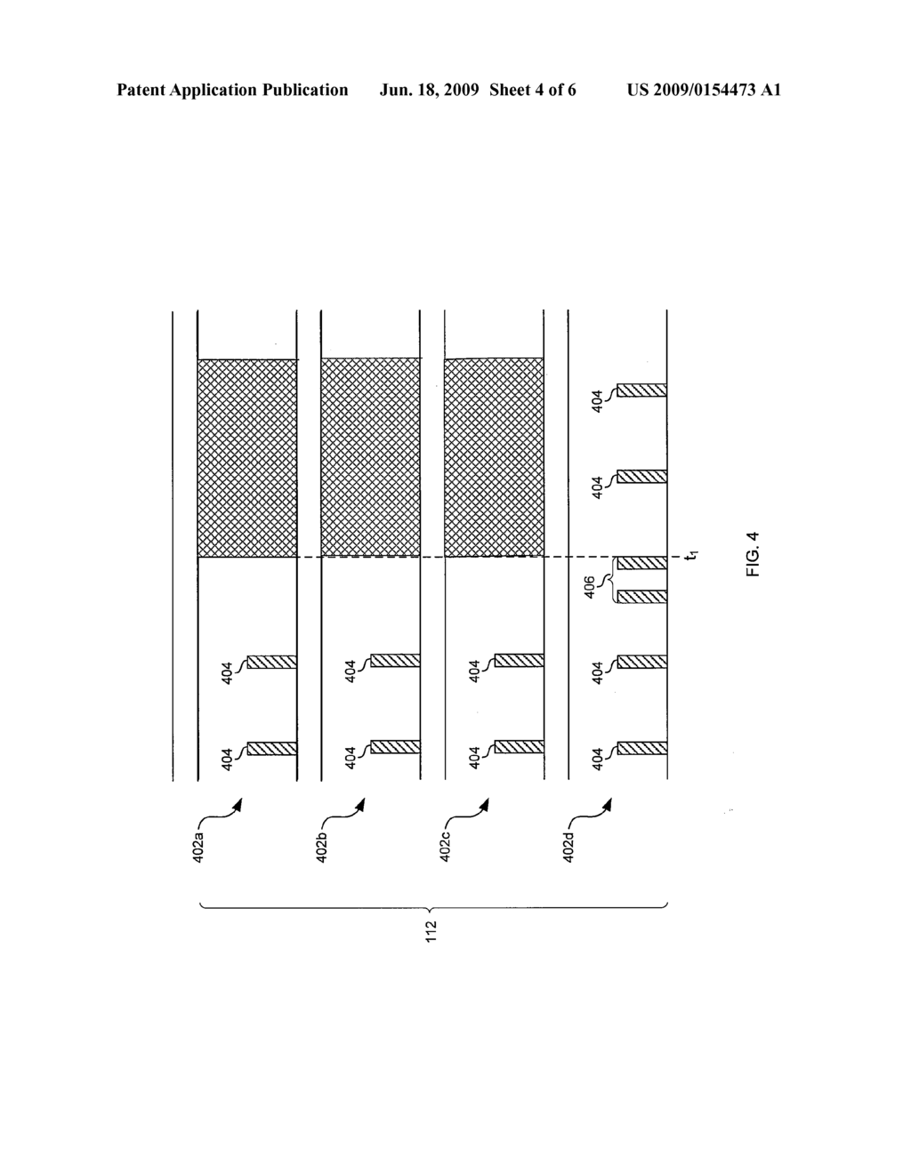 METHOD AND SYSTEM FOR INDICATING A TRANSITION IN RATE AND/OR POWER CONSUMPTION UTILIZING A DISTINCT PHYSICAL PATTERN ON ONE OR MORE IDLE CHANNEL(S) - diagram, schematic, and image 05