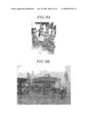 Method and system for 2D image transformation with various artistic effects diagram and image