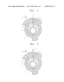 VARIABLE CAPACITY ROTARY COMPRESSOR diagram and image