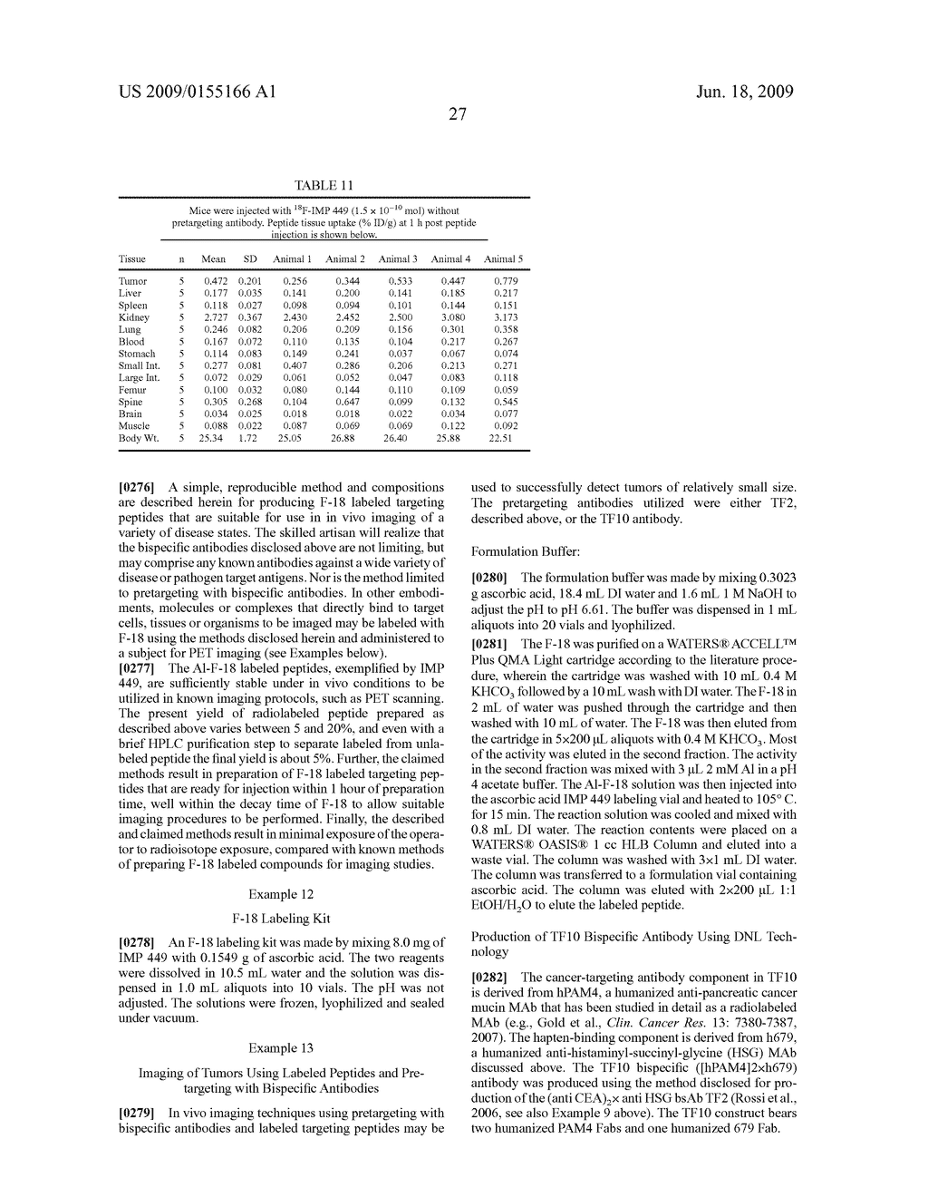 Methods and Compositions for F-18 Labeling of Proteins, Peptides and Other Molecules - diagram, schematic, and image 43
