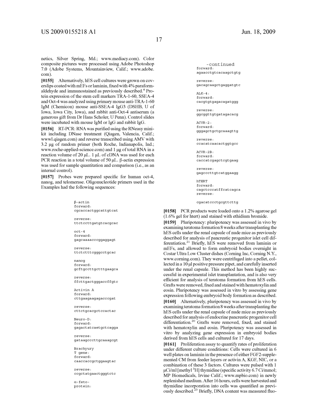 COMPOSITIONS AND METHODS FOR GROWTH OF EMBRYONIC STEM CELLS - diagram, schematic, and image 29