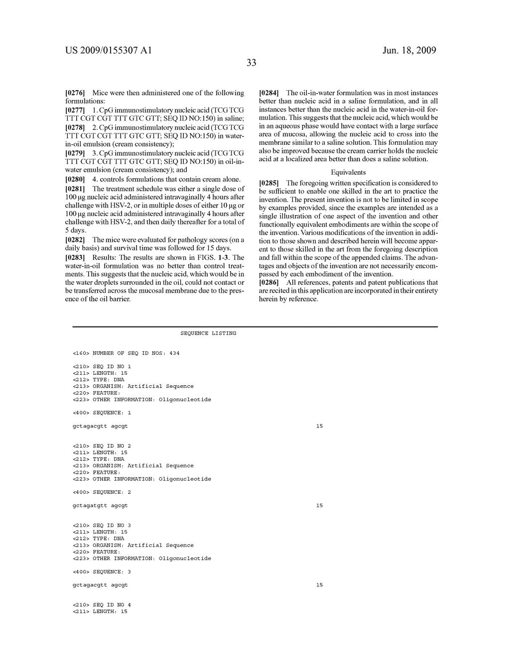 IMMUNOSTIMULATORY NUCLEIC ACID OIL-IN-WATER FORMULATIONS AND RELATED METHODS OF USE - diagram, schematic, and image 37