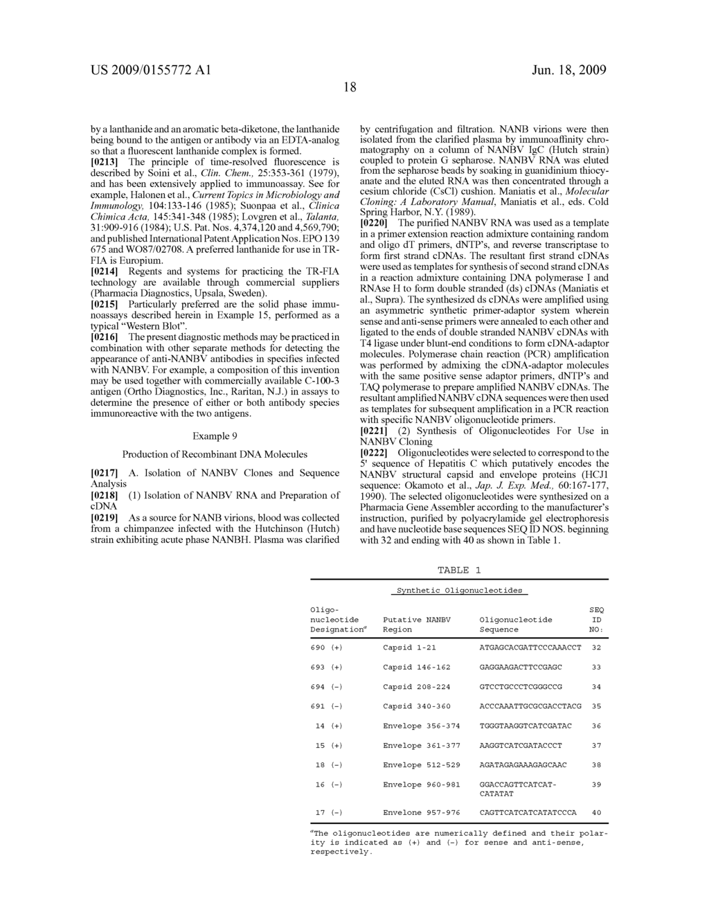 Method for detecting nanbv associated seroconversion - diagram, schematic, and image 28