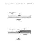 FORMING THIN FILM TRANSISTORS USING ABLATIVE FILMS WITH PRE-PATTERNED CONDUCTORS diagram and image