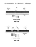 FORMING THIN FILM TRANSISTORS USING ABLATIVE FILMS WITH PRE-PATTERNED CONDUCTORS diagram and image