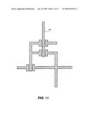 FORMING THIN FILM TRANSISTORS USING ABLATIVE FILMS WITH PRE-PATTERNED CONDUCTORS diagram and image