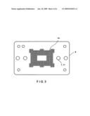 Separable electrical connectors using isotropic conductive elastomer interconnect medium diagram and image