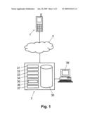 SYSTEM AND METHOD FOR DETERMINING A LOCATION AREA OF A MOBILE USER diagram and image