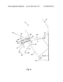 Pivoting conveyor including a holding mechanism configurable for holding the conveyor in multiple positions diagram and image