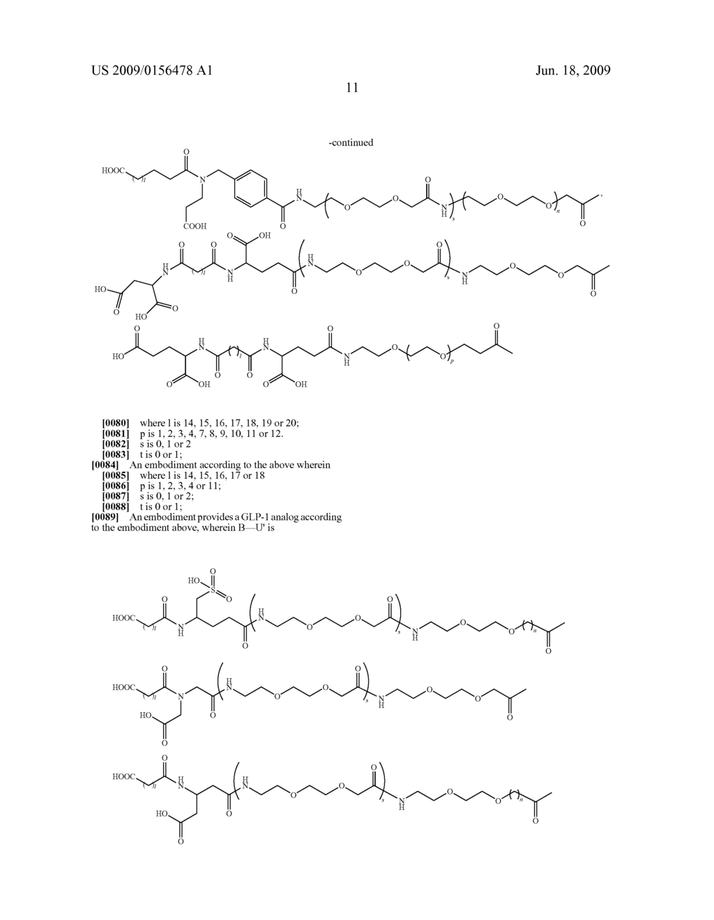 Acylated GLP-1 Compounds - diagram, schematic, and image 12
