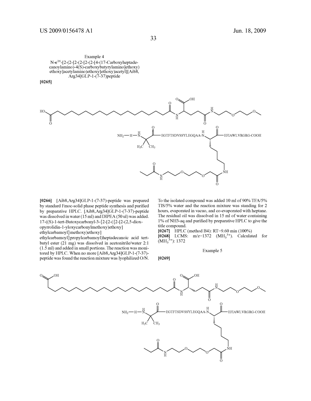 Acylated GLP-1 Compounds - diagram, schematic, and image 34