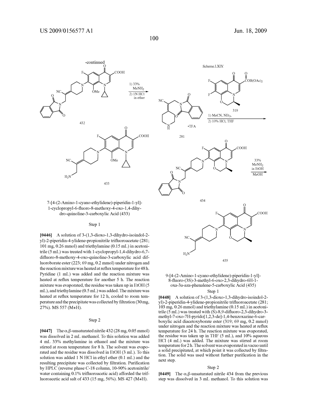 7-AMINO ALKYLIDENYL-HETEROCYCLIC QUINOLONES AND NAPHTHYRIDONES - diagram, schematic, and image 101