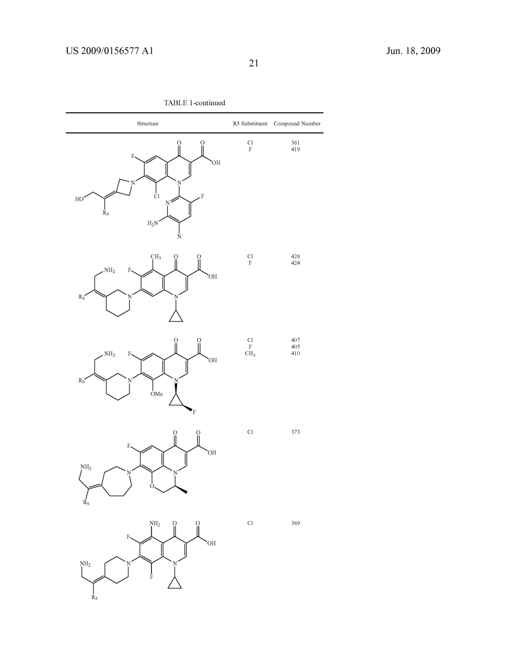 7-AMINO ALKYLIDENYL-HETEROCYCLIC QUINOLONES AND NAPHTHYRIDONES - diagram, schematic, and image 22