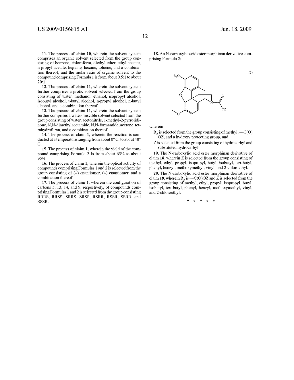 N-demethylation of N-methyl morphinans - diagram, schematic, and image 13