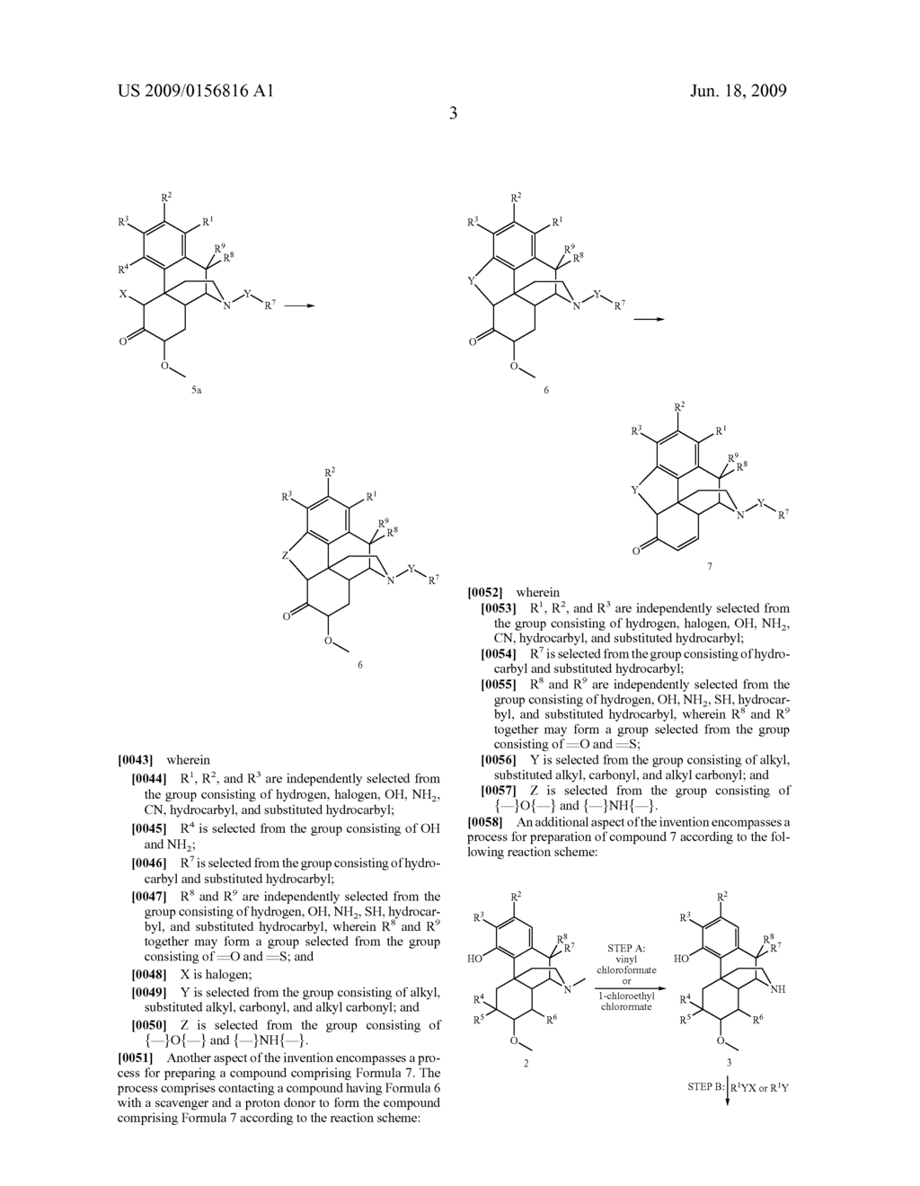 Sinomenine derivatives and processes for their synthesis - diagram, schematic, and image 04