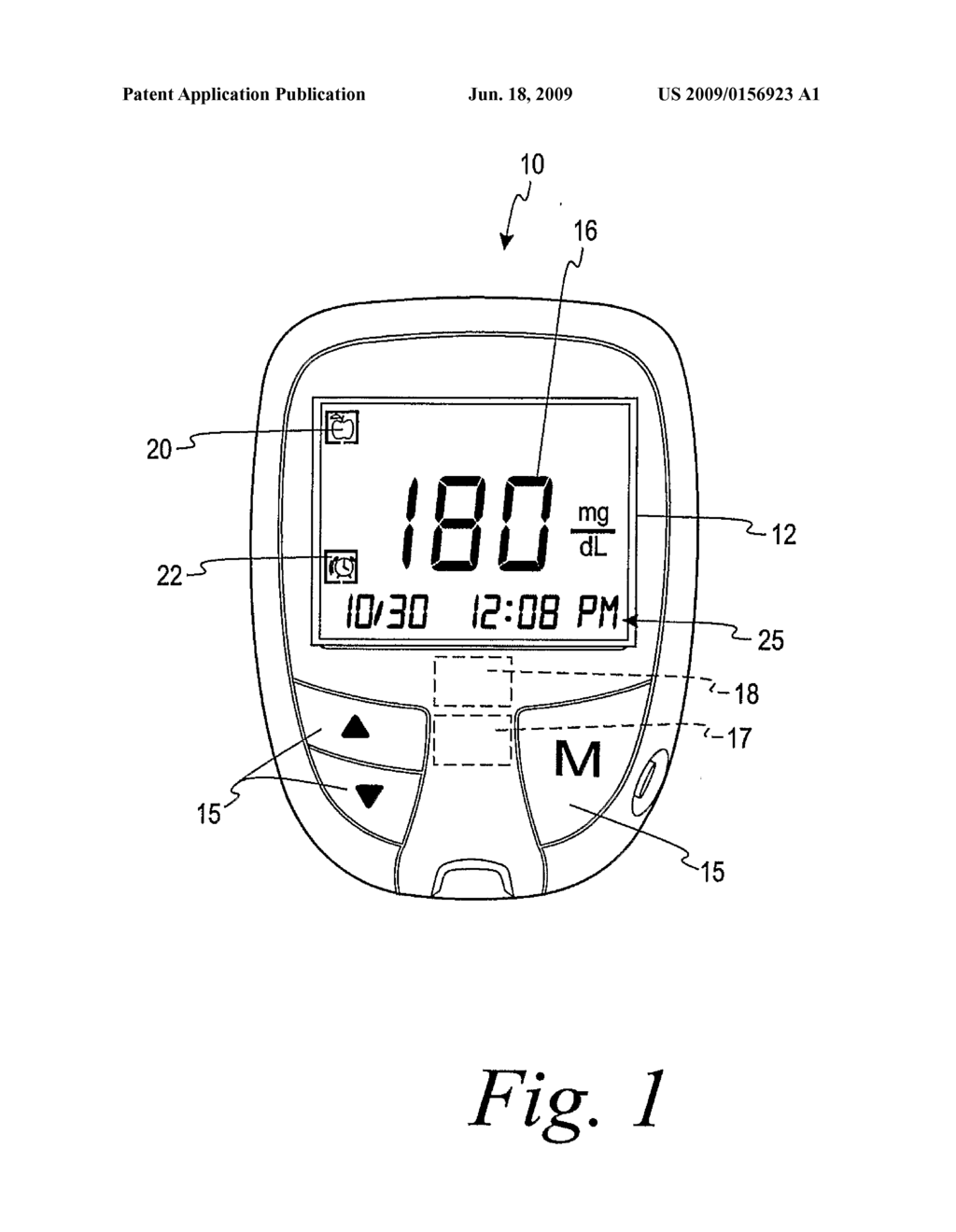 Meter Having Post-Meal Test-Time Alarm - diagram, schematic, and image 02