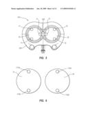 RADIOPAQUE AND SEPTUM-BASED INDICATORS FOR A MULTI-LUMEN IMPLANTABLE PORT diagram and image
