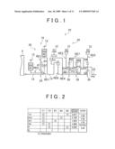 System and method for controlling power transmission apparatus for vehicle diagram and image