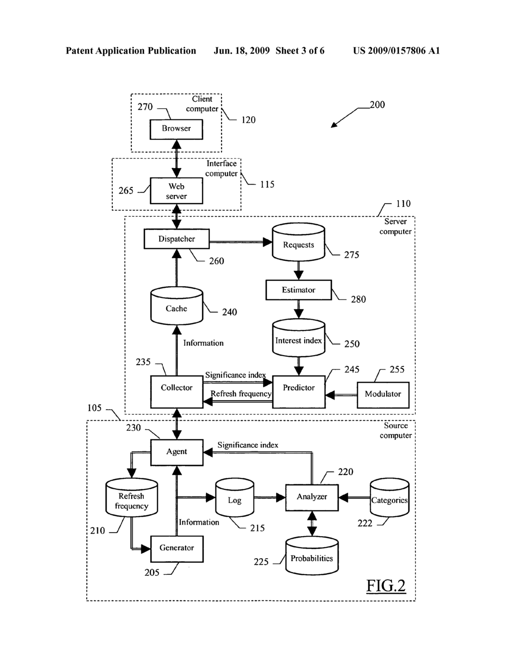 Method and System for Delivering Information with Caching Based on Interest and Significance - diagram, schematic, and image 04