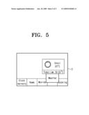 METHOD FOR PROVIDING GRAPHICAL USER INTERFACE AND BROADCAST RECEIVING APPARATUS APPLYING THE SAME diagram and image