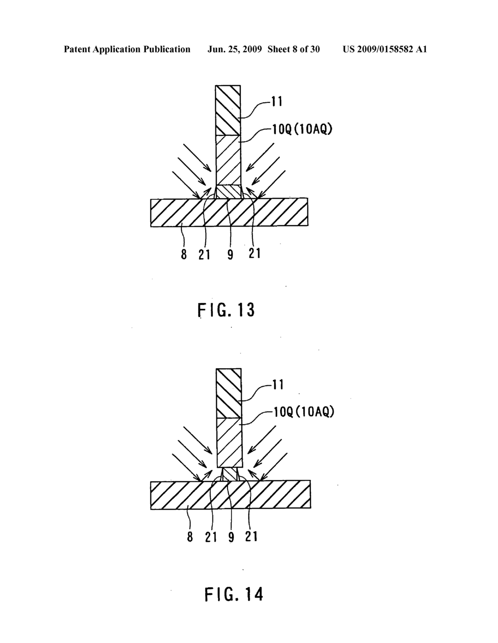 Method of manufacturing a magnetic head for perpendicular magnetic recording - diagram, schematic, and image 09