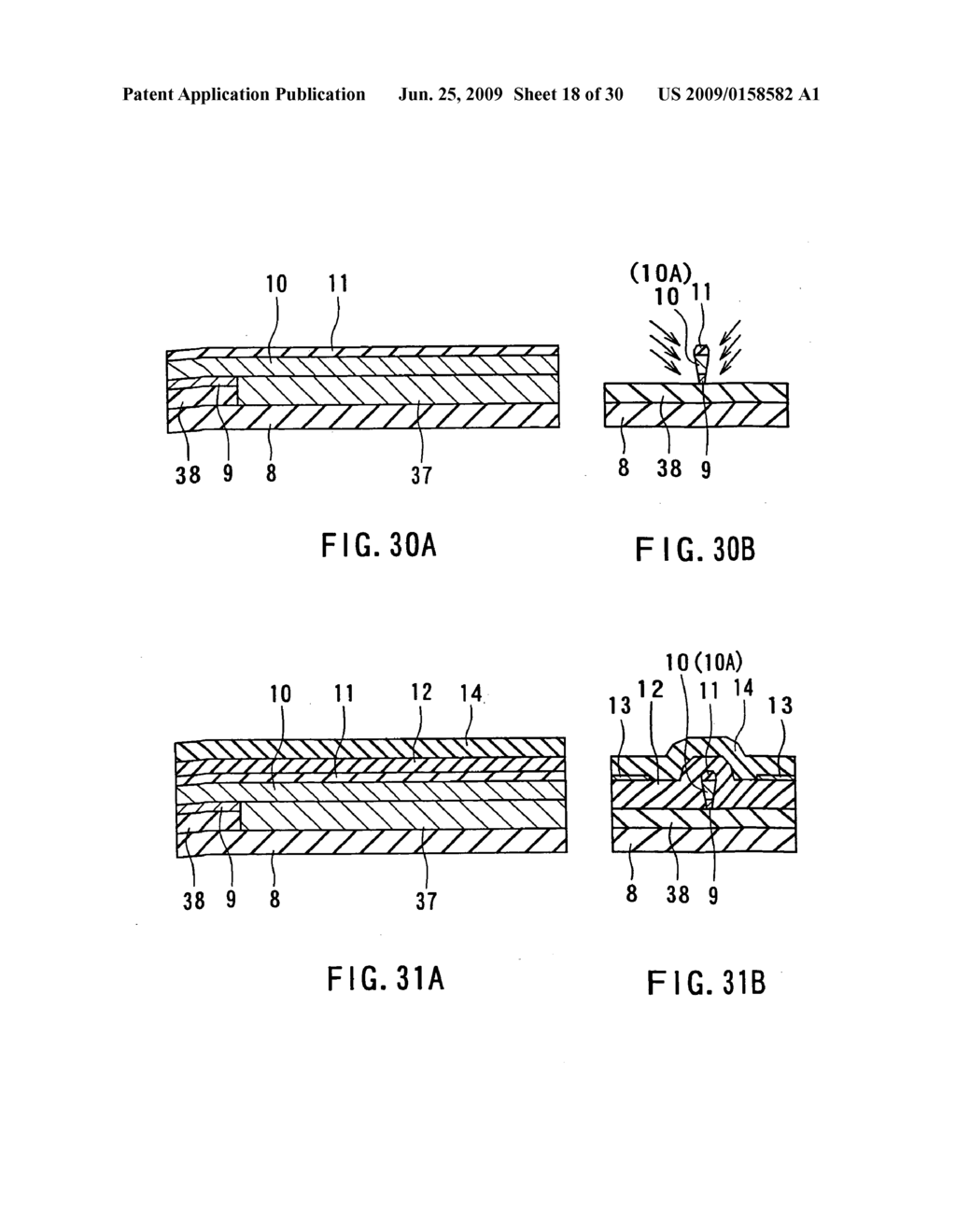 Method of manufacturing a magnetic head for perpendicular magnetic recording - diagram, schematic, and image 19