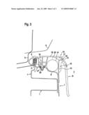 SUPPORT FOR AN ENTRANCE TRIM PANEL ON A CARRYING ELEMENT OF A MOTOR VEHICLE diagram and image