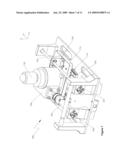 Constrained tri-sphere kinematic positioning system diagram and image